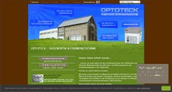 Desktop Screenshot of optoteck.de
